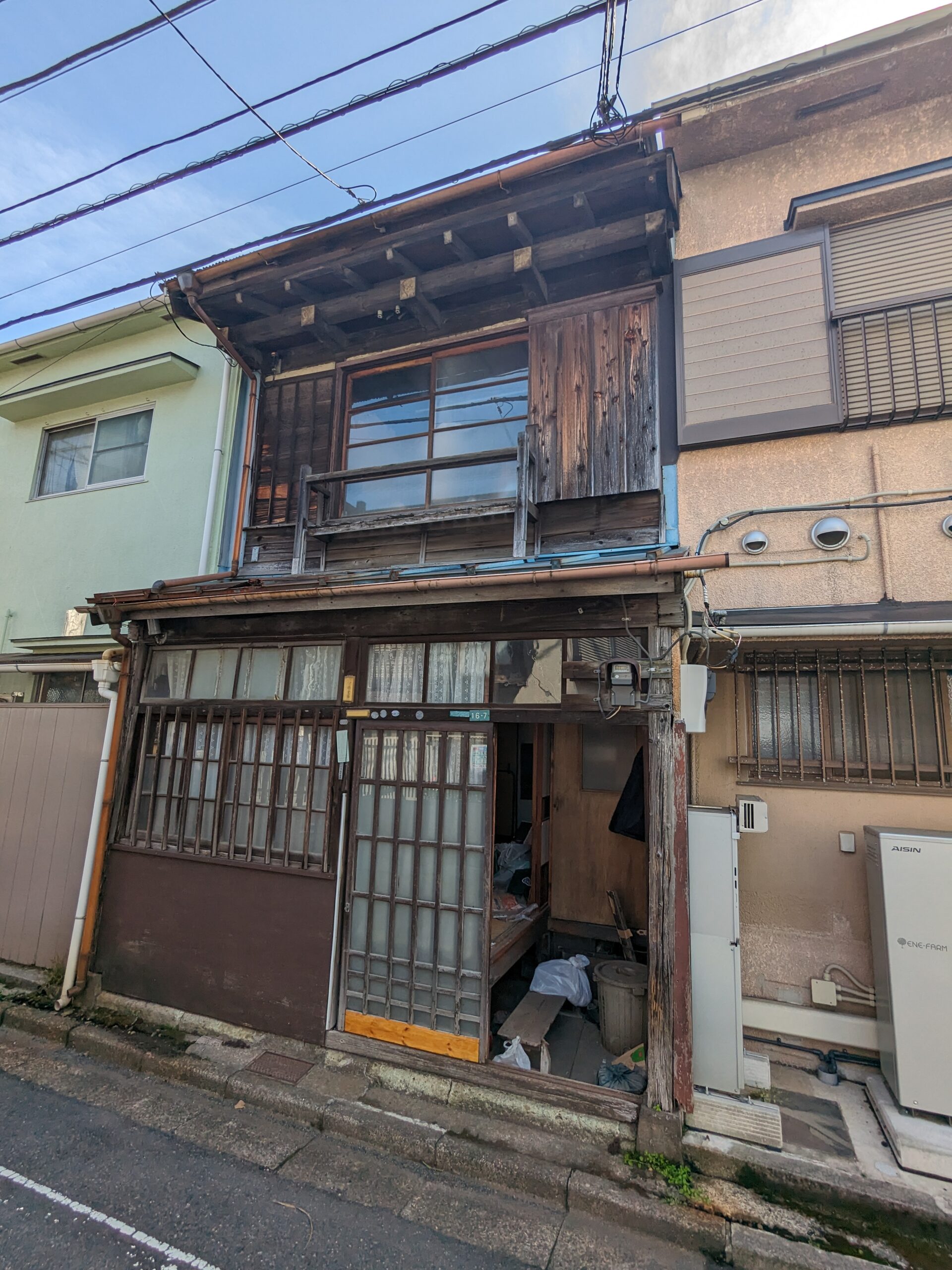 築100年の長屋を活かした和とヨーロッパテイストを掛け合わせた家- | 豊島区　リノベーション前