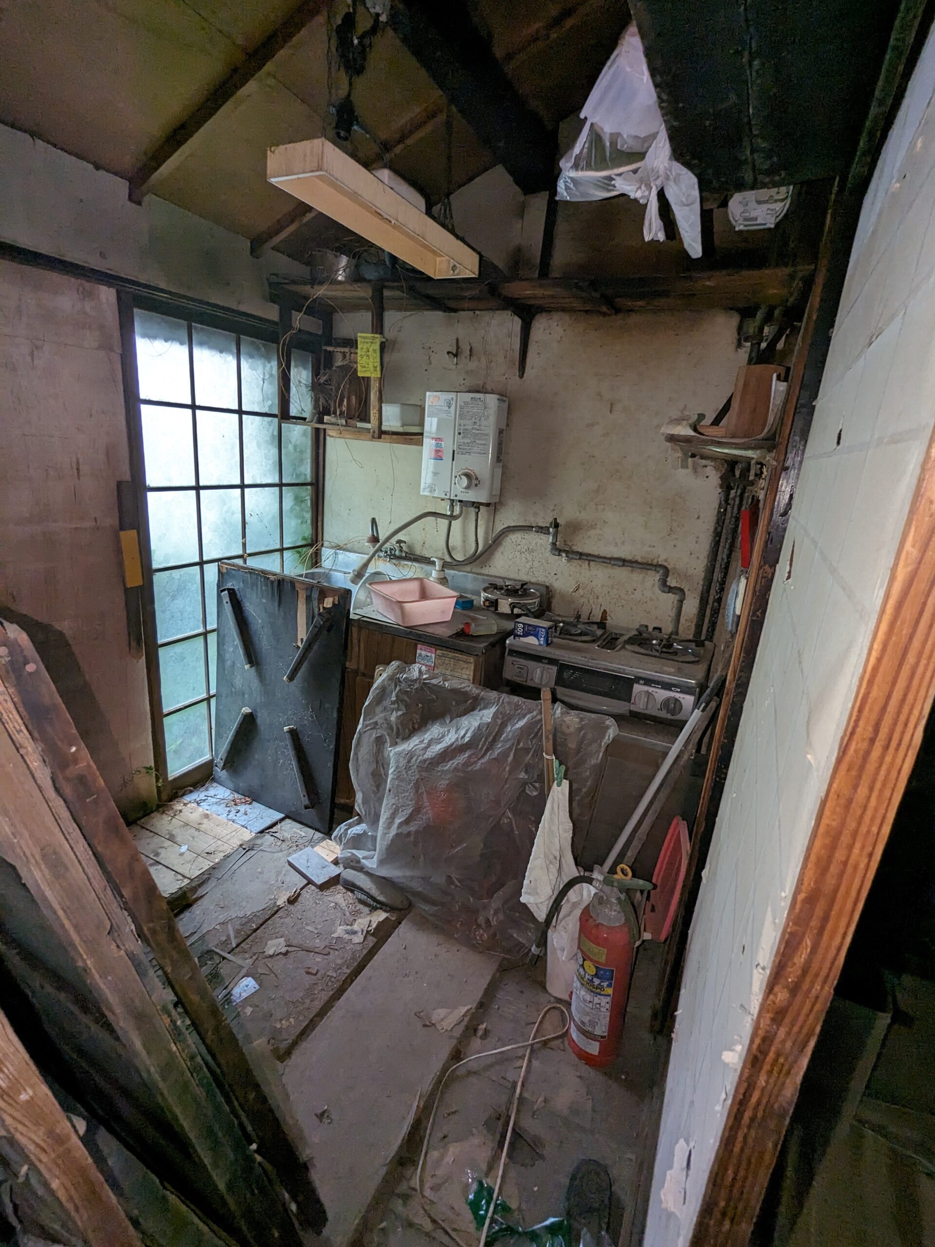 築100年の長屋を活かした和とヨーロッパテイストを掛け合わせた家- | 豊島区　リノベーション前